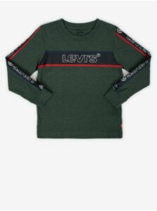 Levi's Black-Green Boys' Long Sleeve T-Shirt
