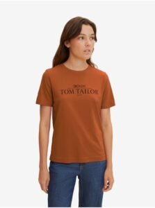 Orange Women's T-Shirt Tom Tailor
