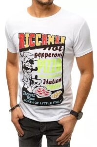 White men's T-shirt RX4372