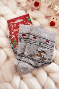 Women's cotton Christmas socks