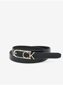 Black Women's Leather Belt Calvin Klein