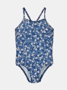 Blue Girly Floral One Piece Swimwear name