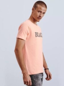 Pink men's T-shirt Dstreet