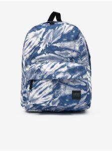White-blue Women's Patterned Backpack VANS Deana