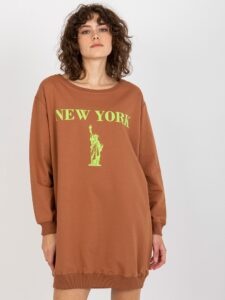Women's Long Over Size Sweatshirt with