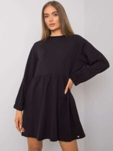 Basic black dress with