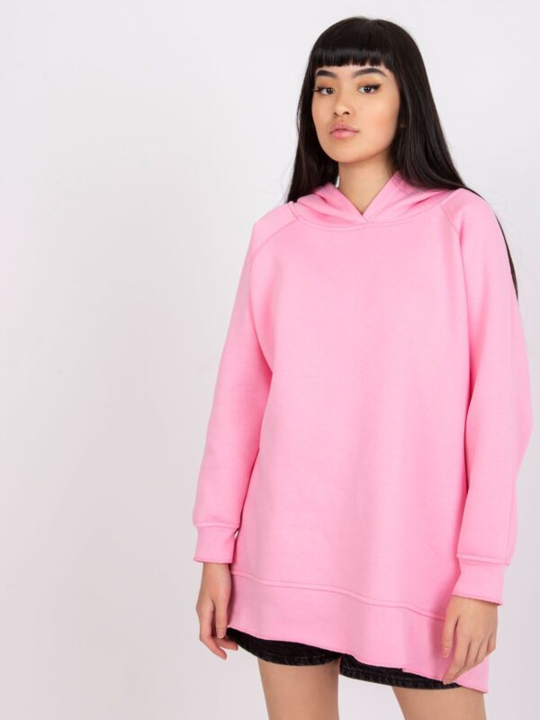 Basic pink hoodie