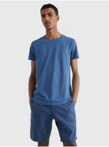 Blue Man T-Shirt Tommy Hilfiger Strech Slim
