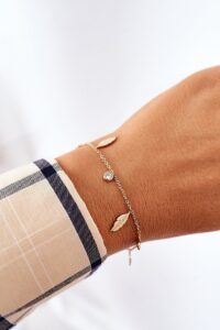 Bracelet With Feathers And