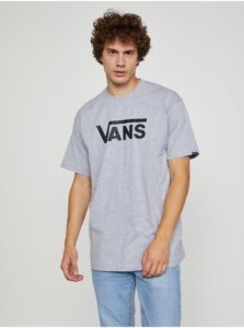Grey Men's T-Shirt VANS Classic Athletic