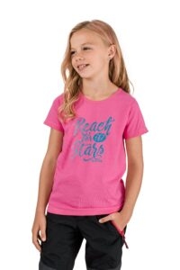 Ružové dievčenské tričko SAM
