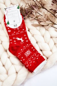 Women's socks with Reindeer Christmas