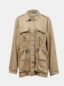 Beige Lightweight Jacket with Pockets ONLY