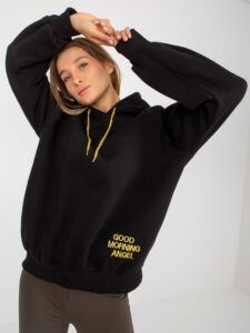 Black and gold hoodie