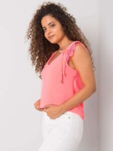 Fluo pink top with