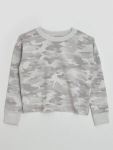 GAP Kids sweatshirt with camouflage