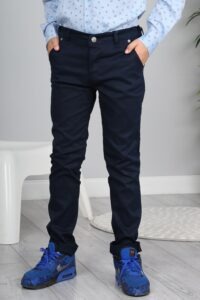 Navy trousers
