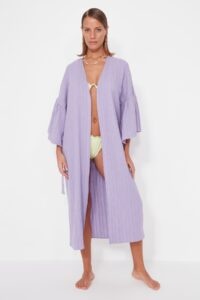 Trendyol Kimono & Caftan - Purple
