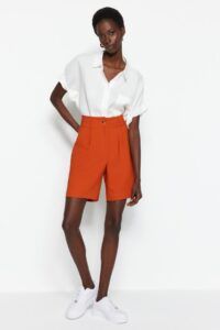 Trendyol Shorts - Orange -