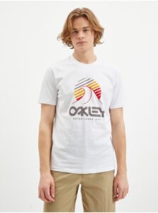 White Men's T-Shirt Oakley