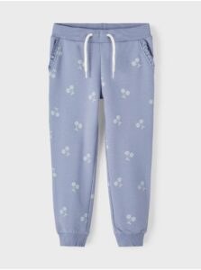 Blue Girly Patterned Sweatpants name it