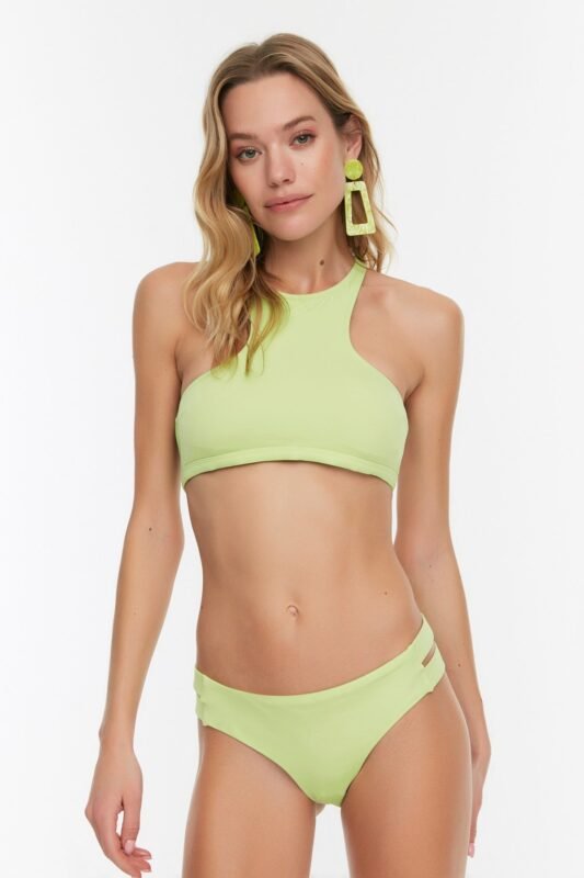 Trendyol Mint Cut Out Detailed