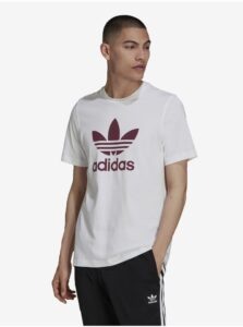 White Man T-shirt with print adidas Originals