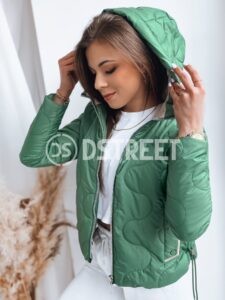 Women's Jacket FLUFFY Green