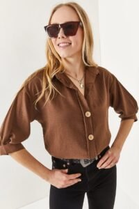 Olalook Shirt - Brown -