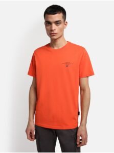 Orange Men's T-Shirt NAPAPIJRI Selbas