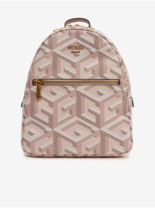 Pink Women Patterned Backpack Guess