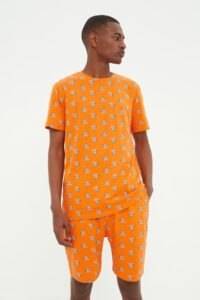 Trendyol Pajama Set - Orange