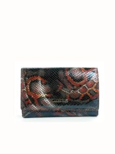 Women's leather wallet with
