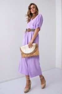 Women's summer overall with wide