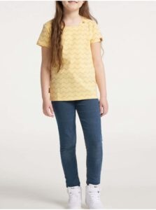 Yellow Girl Patterned T-Shirt Ragwear Violka