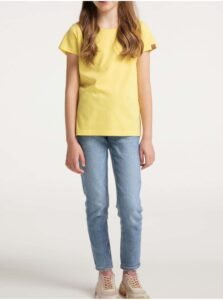Yellow Girls Basic T-Shirt Ragwear