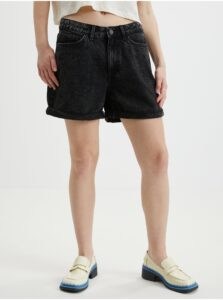Black denim shorts Noisy May