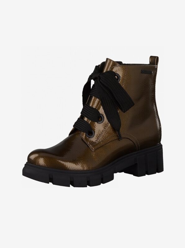 Dark brown ankle boots Tamaris -
