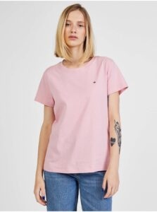 Light Pink Women's T-Shirt Tommy Hilfiger New