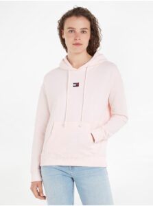 Light pink Womens Sweatshirt Tommy Jeans TJW