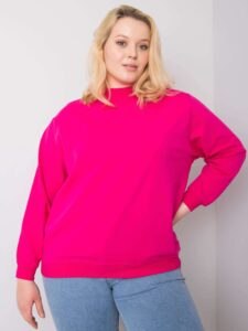 Oversized fuchsia sweatshirt