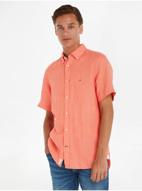 Apricot Men's Linen Shirt Tommy