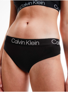 Black Women Panties Structure Calvin Klein