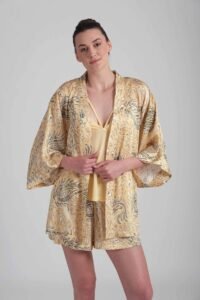 Dagi Dressing Gown - Yellow