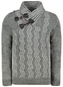 Dark gray men's sweater