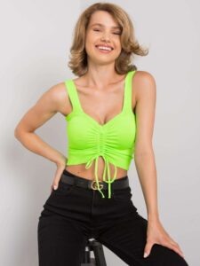 Fluo green top with