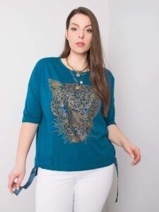 Oversize women's blouse with