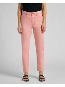Pink Women Straight Fit Jeans Lee