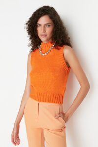 Trendyol Sweater Vest - Orange