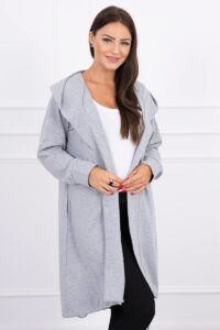 Cardigan with print oversize